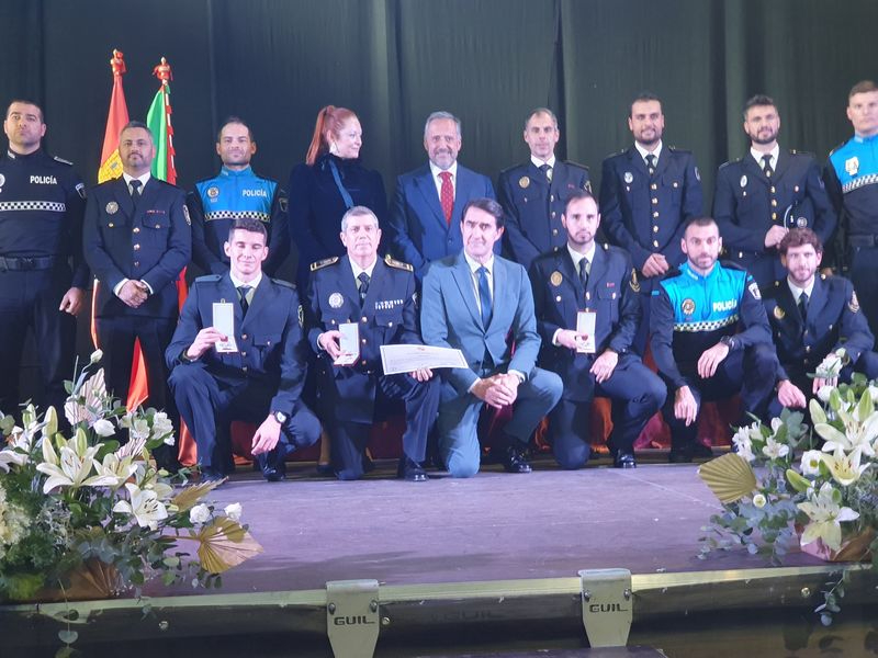 Acto de entrega de Medallas al Mérito de la Policía Local.