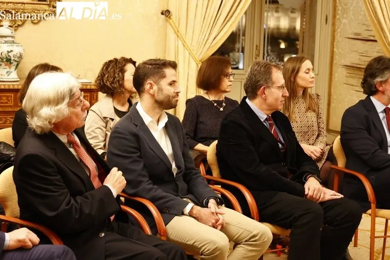 Reconocimiento a los nuevos embajadores de Salamanca Convention Bureau. Fotos: David Sañudo
