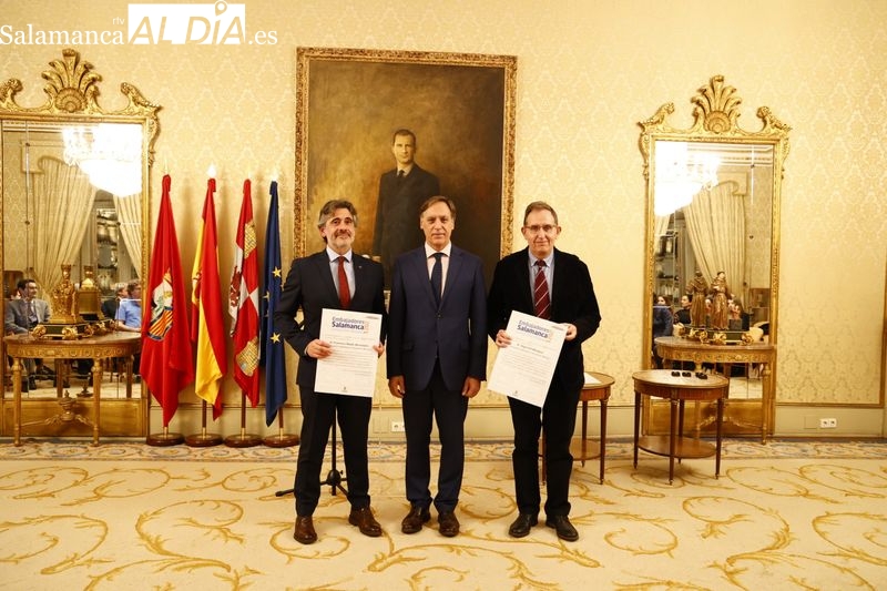 Reconocimiento a los nuevos embajadores de Salamanca Convention Bureau. Fotos: David Sañudo
