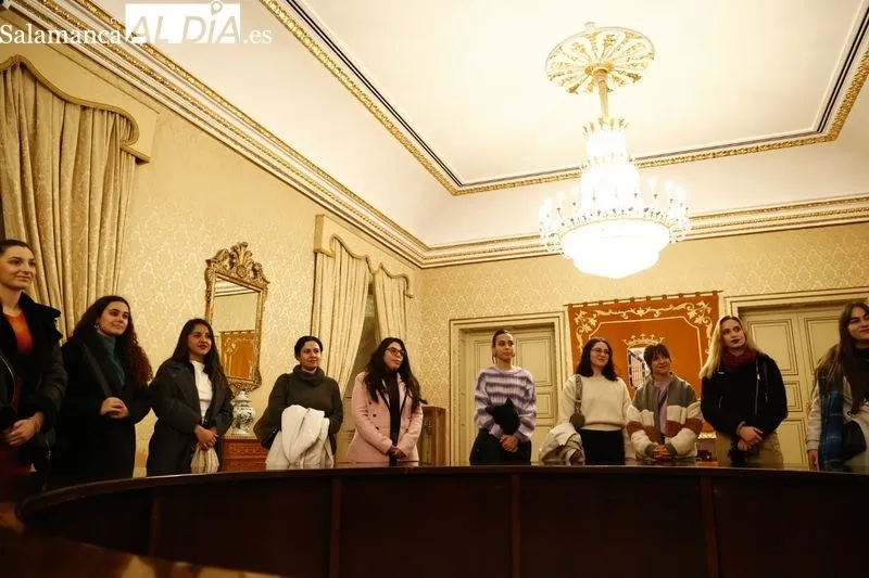 Recepción en el Ayuntamiento a los alumnos del Máster Universitario en Estudios de Género. 