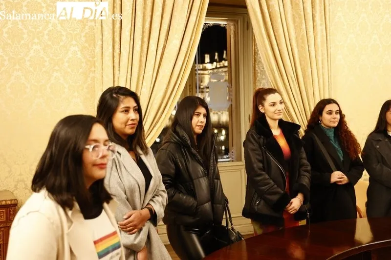 Recepción en el Ayuntamiento a los alumnos del Máster Universitario en Estudios de Género. 
