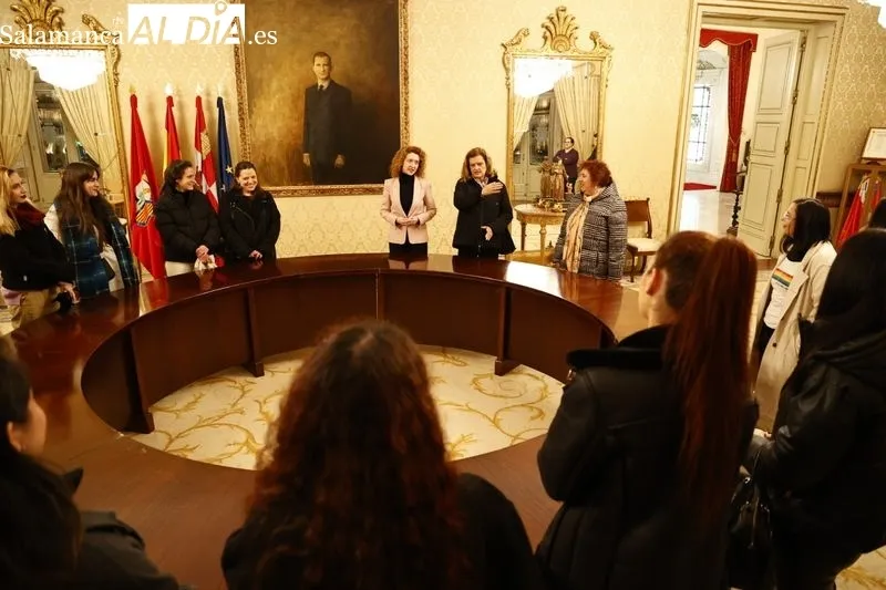 Recepción en el Ayuntamiento a los alumnos del Máster Universitario en Estudios de Género. 