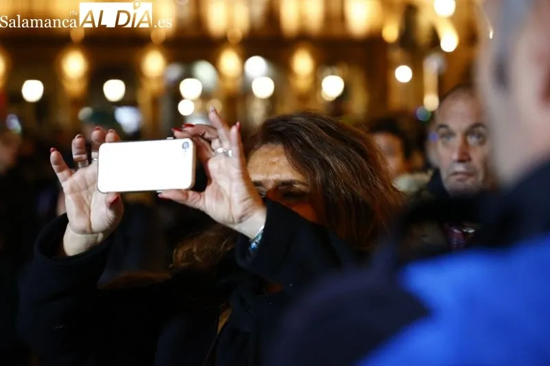 Celebración del Día Internacional para la Eliminación de la Violencia contra la Mujer en Salamanca. Fotos: David Sañudo