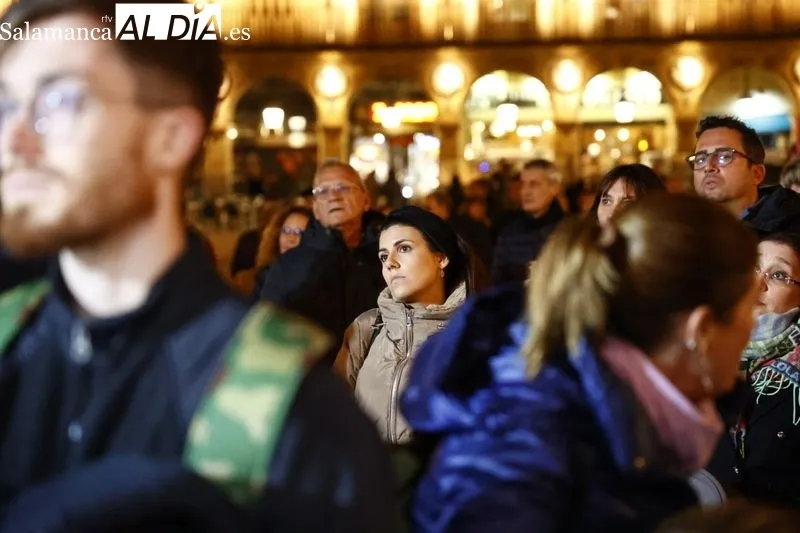 Celebración del Día Internacional para la Eliminación de la Violencia contra la Mujer en Salamanca. Fotos: David Sañudo