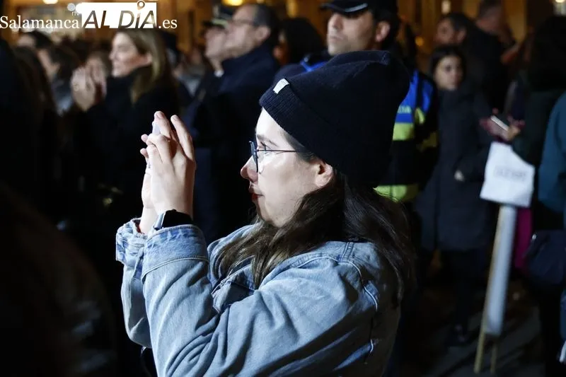 Celebración del Día Internacional para la Eliminación de la Violencia contra la Mujer en Salamanca. Fotos: David Sañudo