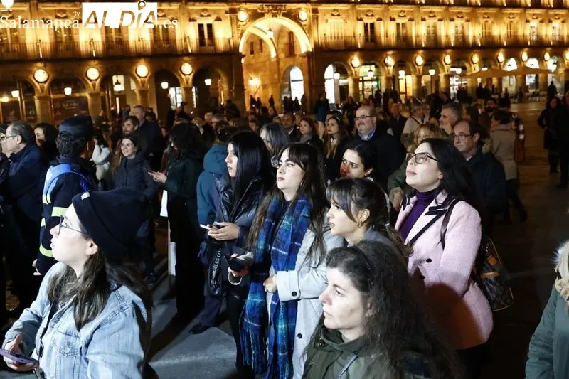 Celebración del Día Internacional para la Eliminación de la Violencia contra la Mujer en Salamanca. Fotos: David Sañudo