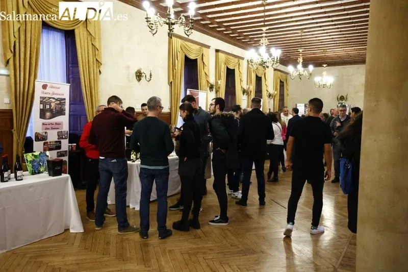 Presentación este martes de los vinos de la DOP Sierra de Salamanca en el Casino. 