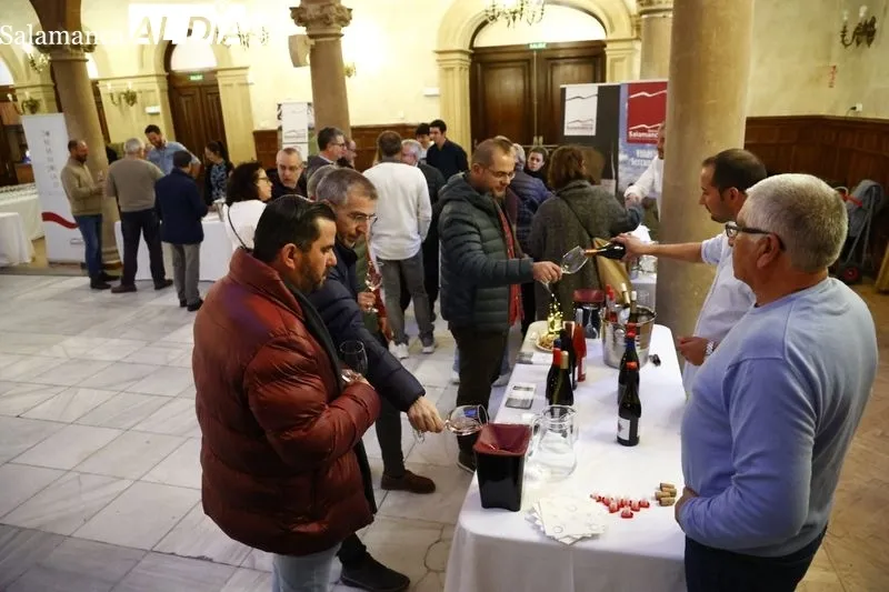 Presentación este martes de los vinos de la DOP Sierra de Salamanca en el Casino. 