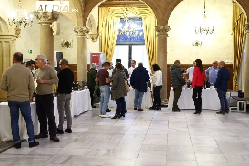 Presentación este martes de los vinos de la DOP Sierra de Salamanca en el Casino. 