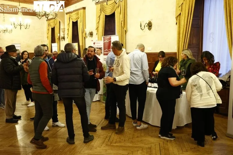 Presentación este martes de los vinos de la DOP Sierra de Salamanca en el Casino. 