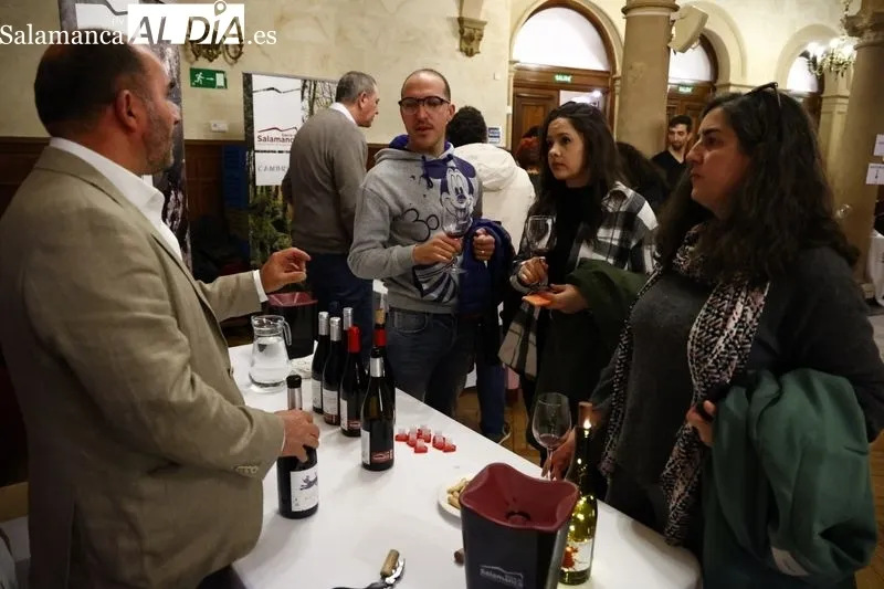 Presentación este martes de los vinos de la DOP Sierra de Salamanca en el Casino. 