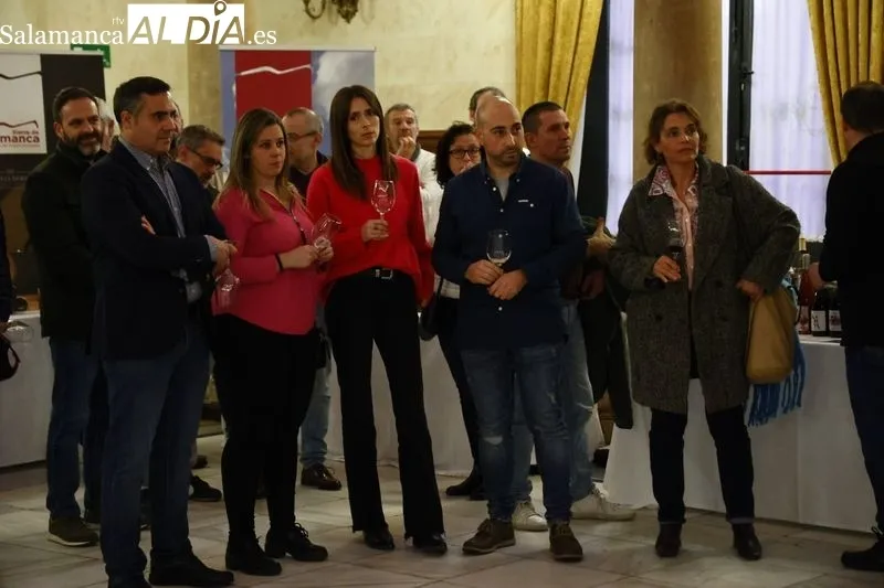 Presentación este martes de los vinos de la DOP Sierra de Salamanca en el Casino. 