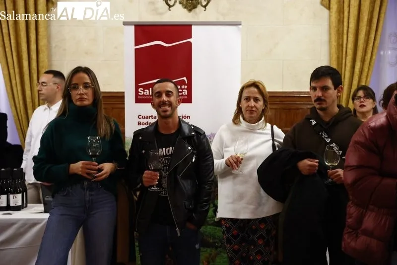 Presentación este martes de los vinos de la DOP Sierra de Salamanca en el Casino. 