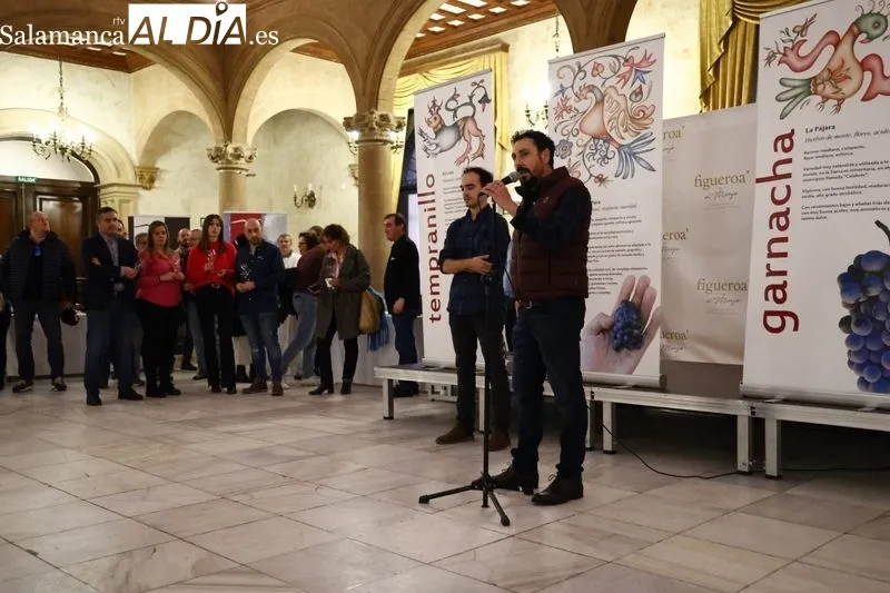 Presentación este martes de los vinos de la DOP Sierra de Salamanca en el Casino. 