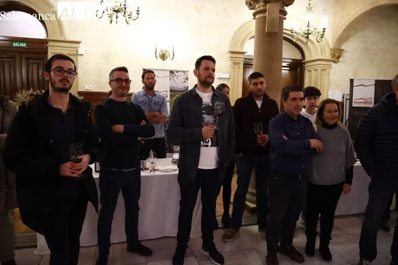 Presentación este martes de los vinos de la DOP Sierra de Salamanca en el Casino. 