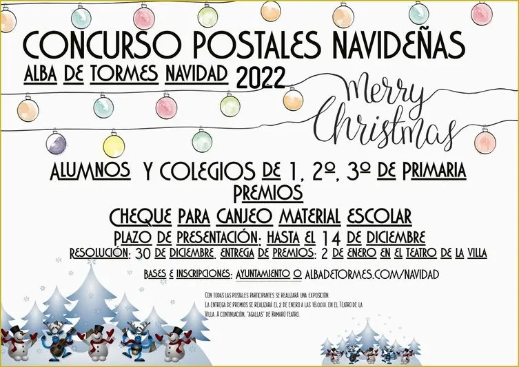 Foto 4 - Abierto el plazo de inscripci&oacute;n para los concursos navide&ntilde;os y la ludoteca 