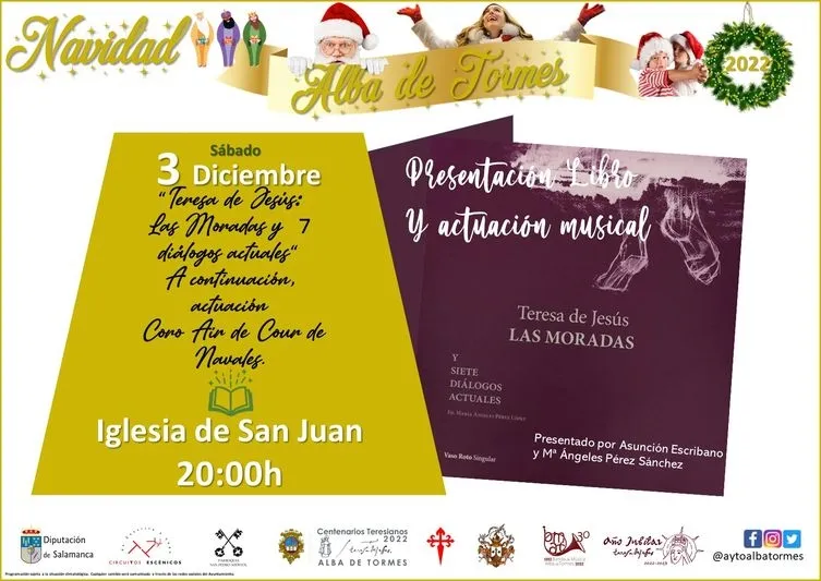Foto 3 - La presentaci&oacute;n de dos libros teresianos protagoniza el inicio del calendario navide&ntilde;o