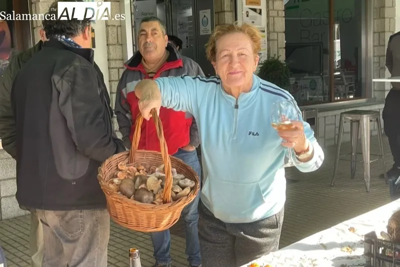 Decenas de personas participaban en el III Encuentro Micológico Ciudad de Peñaranda 