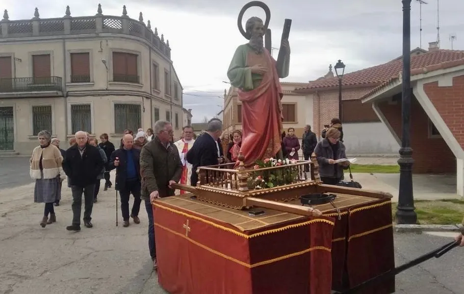 Palaciosrubios festejaba este miércoles a su patrón, San Andrés