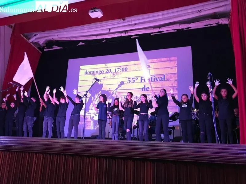 Festival de Santa Cecilia en el colegio San Agustín
