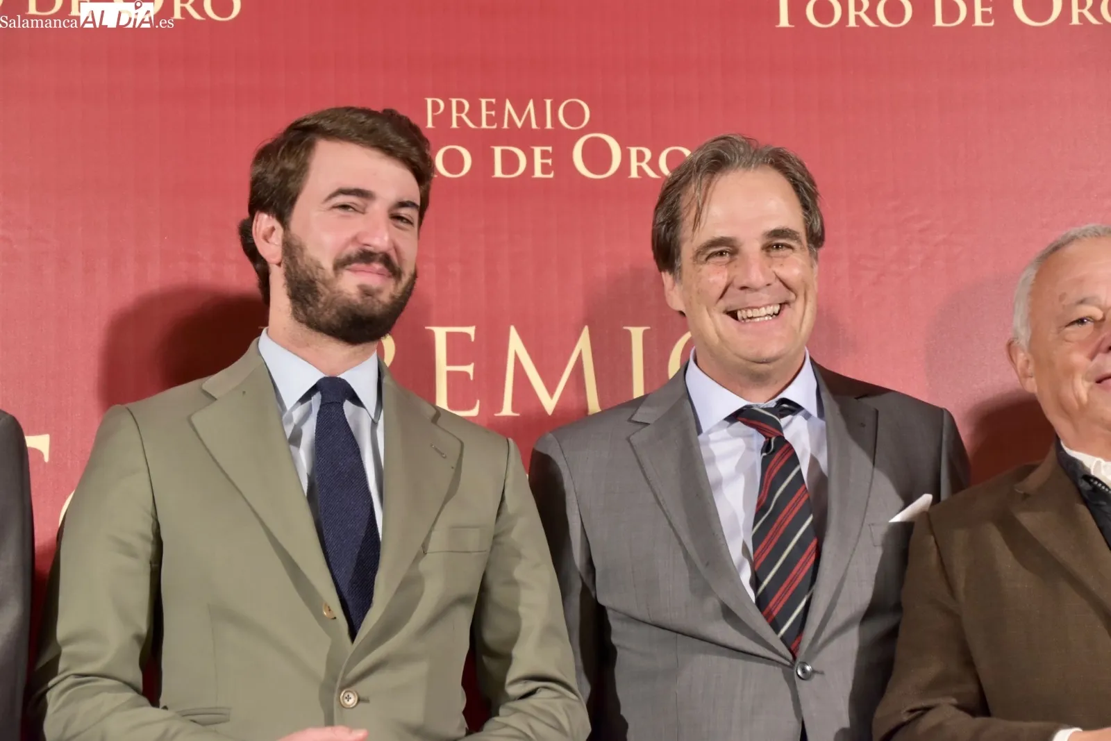 Entrega del premio ‘Toro de Oro’ en su XLVI edición en el salón de actos de la Delegación Territorial de la Junta en Salamanca. Fotos: Vanesa Martins