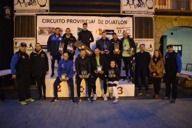 El VI Duatlòn Ciudad de Peñaranda se celebraba en la Plaza de la Constitución   