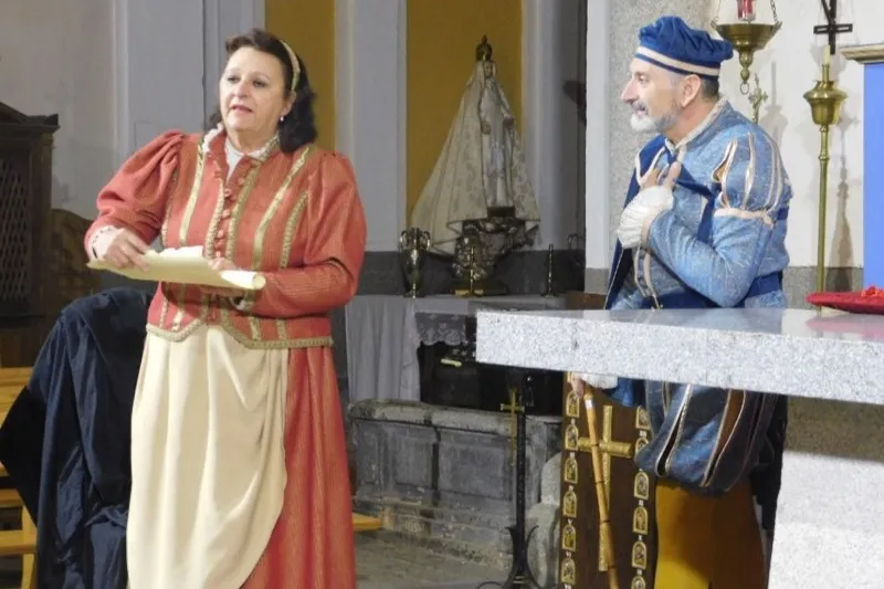 La obra ‘Buscando a Nebrija’ se representaba en Cantaracillo