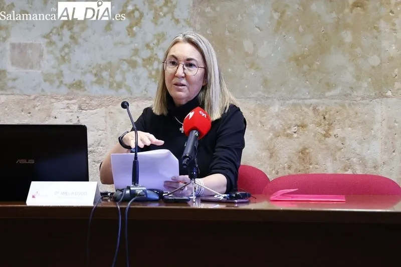 Amelia Egido, ecónoma de la Diócesis de Salamanca. Foto de David Sañudo
