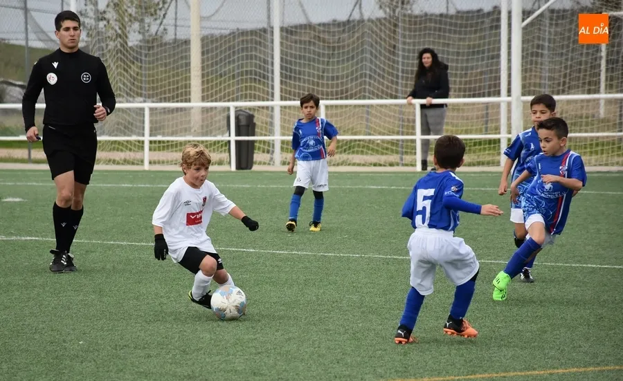 Foto 11 - El Prebenjam&iacute;n del Ciudad Rodrigo se lleva en un partidazo el duelo de invictos ante Trinitarios