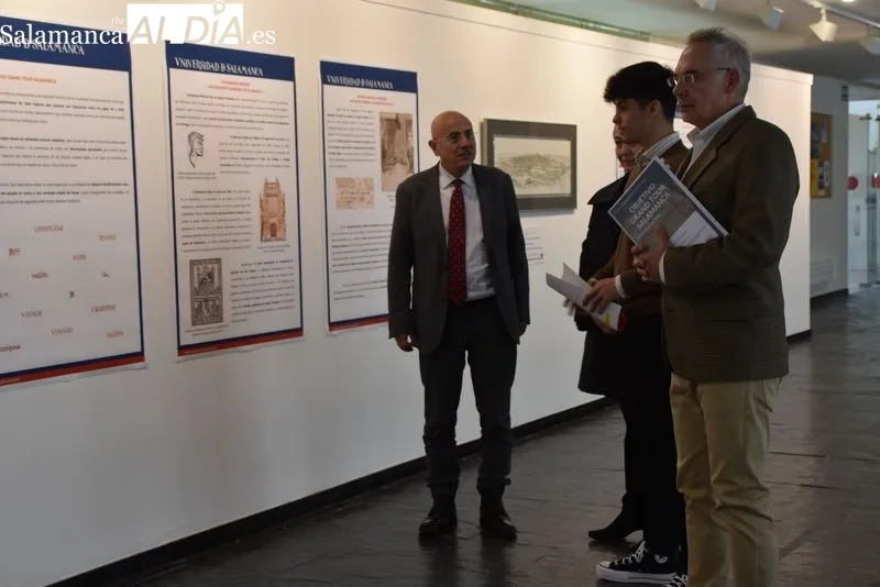 Geografía e Historia inaugura la exposición ‘Viajes y viajeros en Salamanca durante la Edad Moderna’ | Fotos: Vanesa Martins