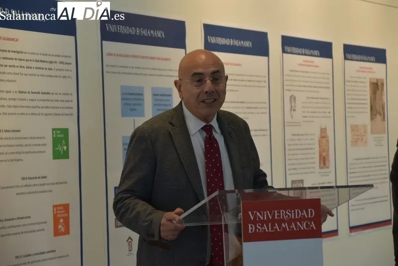 Geografía e Historia inaugura la exposición ‘Viajes y viajeros en Salamanca durante la Edad Moderna’ | Fotos: Vanesa Martins