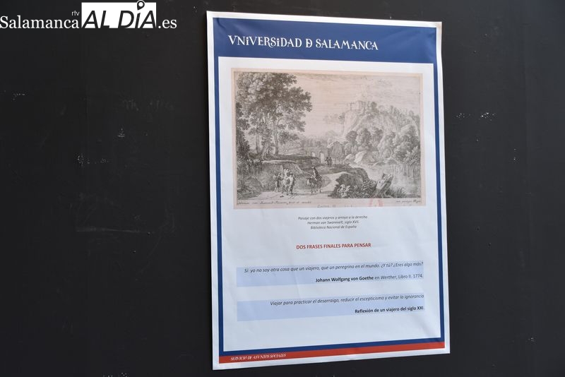 Geografía e Historia inaugura la exposición ‘Viajes y viajeros en Salamanca durante la Edad Moderna’ | Fotos: Vanesa Martins