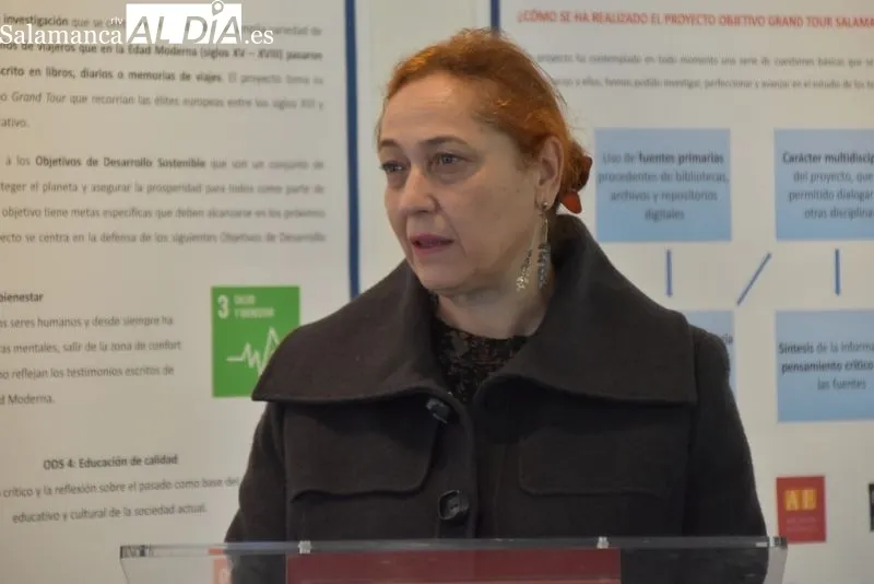 Geografía e Historia inaugura la exposición ‘Viajes y viajeros en Salamanca durante la Edad Moderna’ | Fotos: Vanesa Martins