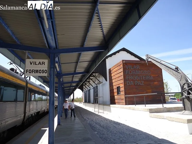 Estación de trenes de Vilar Formoso, junto al Museo Vilar Formoso Fronteira da Paz