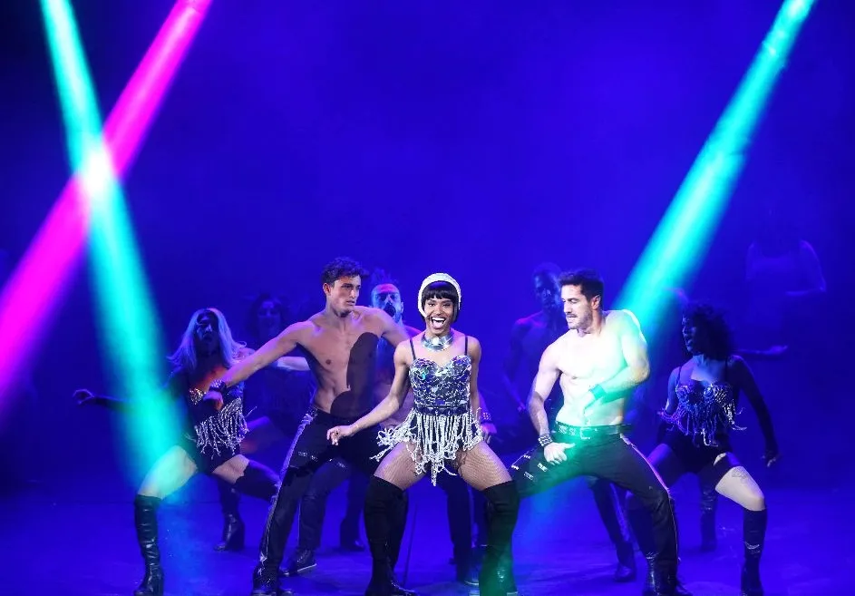 Una de las escenas del musical ‘El Guardaespaldas’ 