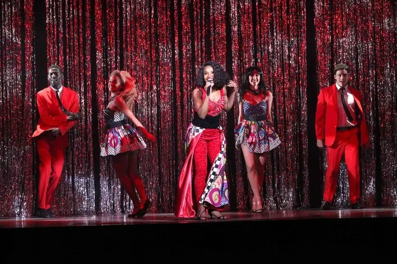 Una de las escenas del musical ‘El Guardaespaldas’ 