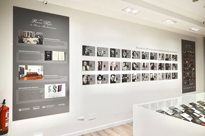 Foto 3 - La muestra que celebra los 30 a&ntilde;os del premio Reina Sof&iacute;a de Poes&iacute;a Iberoamericana llega a El Tormes