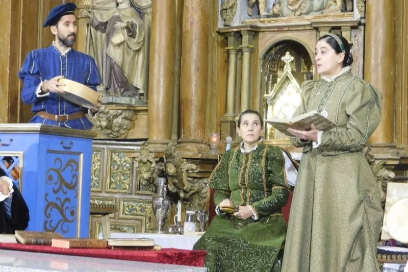 La obra ‘Buscando a Nebrija’ se representaba en Cantaracillo