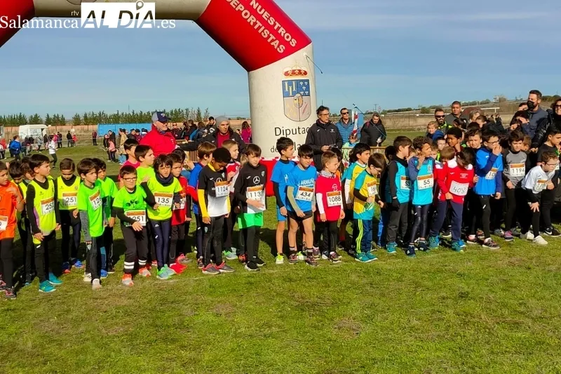 El Prsdohorno de Peñaranda acogía una nueva ediciòn de los Juegos Escolares Campo a Través y el III Cross Popular Ciudad de Peñaranda