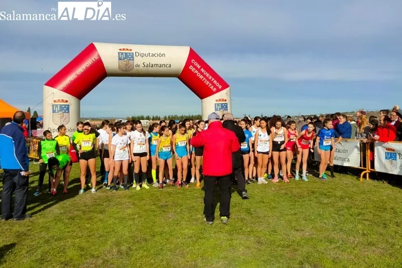 El Prsdohorno de Peñaranda acogía una nueva ediciòn de los Juegos Escolares Campo a Través y el III Cross Popular Ciudad de Peñaranda