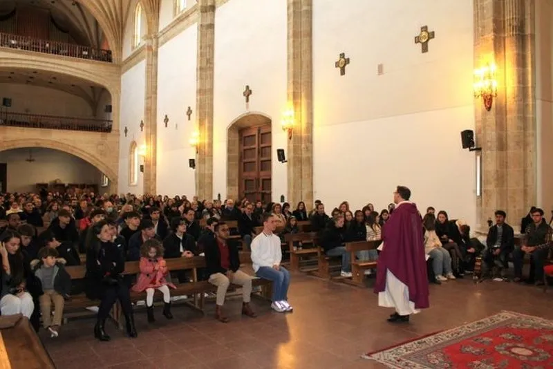 Celebración de San José de Calasanz en el colegio Calasanz de Salamanca. 