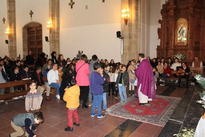 Celebración de San José de Calasanz en el colegio Calasanz de Salamanca. 