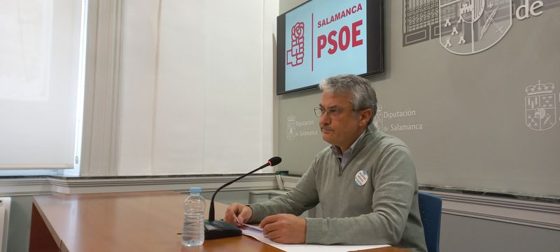 El portavoz del Grupo Socialista, Fernando Rubio. 