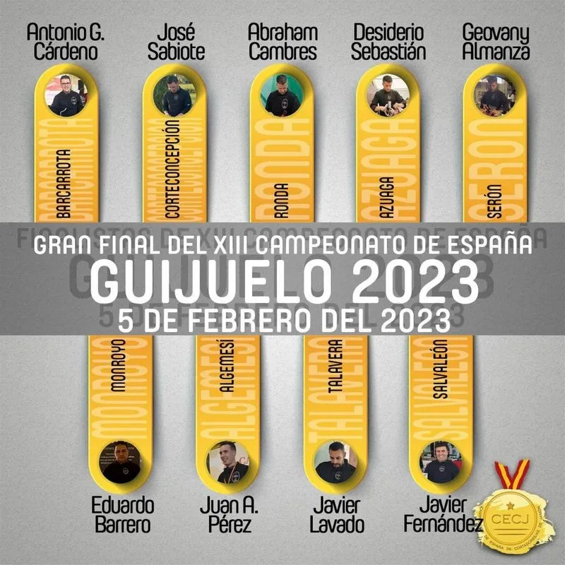 Foto 2 - Guijuelo acoger&aacute; la final del campeonato de Espa&ntilde;a de cortadores de jam&oacute;n