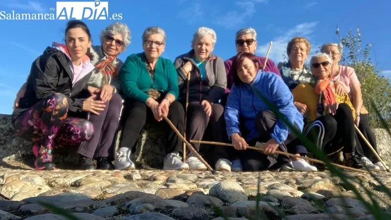 Grupo de alumnas de Hinojosa de Duero