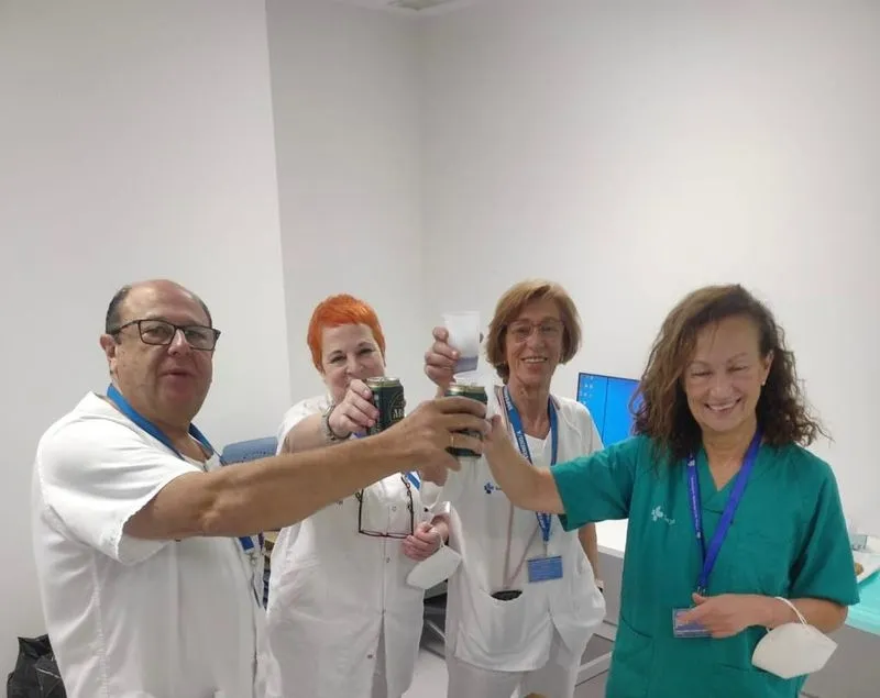 Homenaje a una vida dedicada a la medicina de cuidados intensivos. Fotografías: Blanca Dueñas