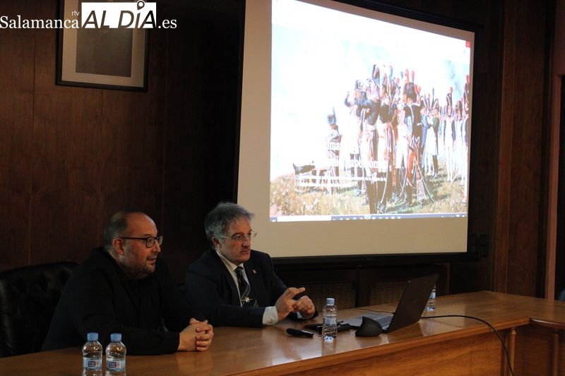 Arsenio Garc&iacute;a Fuertes ofrece una conferencia sobre la Batalla de Alba de Tormes