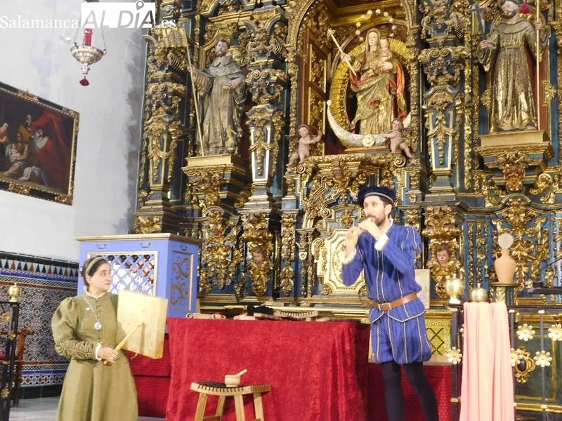 Representación teatral en Lebrija (Sevilla) con motivo del quinto centenario de la muerte de Nebrija