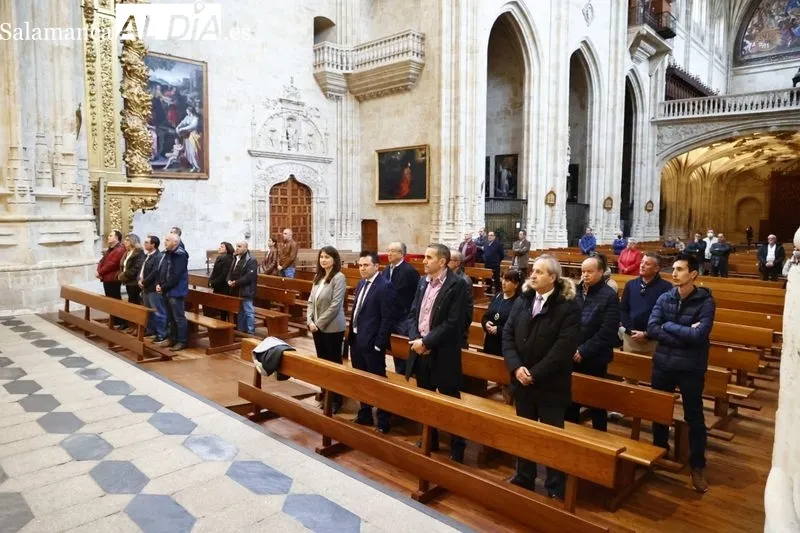 Misa por la festividad de San Martín de Porres en la Iglesia del Convento de San Esteban. Foto de David Sañudo