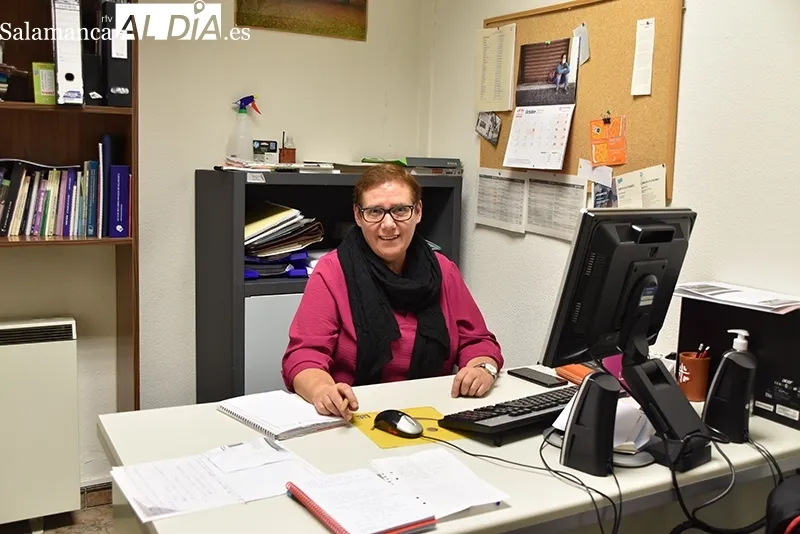 Mercedes Prieto, trabajadora social de Cáritas Diocesana de Salamanca  |  Foto: Carmen Sanchis